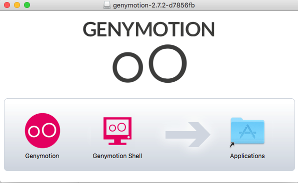 Genymotion copy to Applications folder