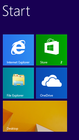 Windows start menu after removing default programs