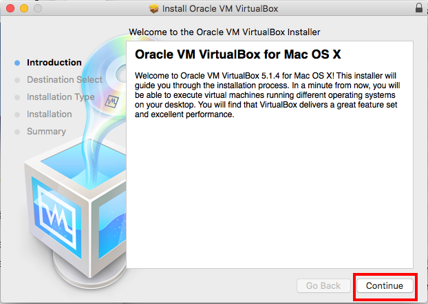 Virtualbox Install Intro